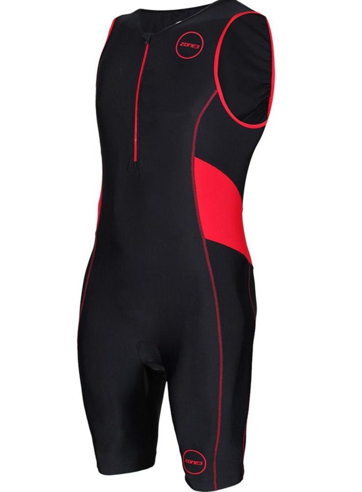 Zone 3 Activate Men's Triathlon Suit (Black/Red) | Cycling Gears Hub - Cycling Gears Hub
