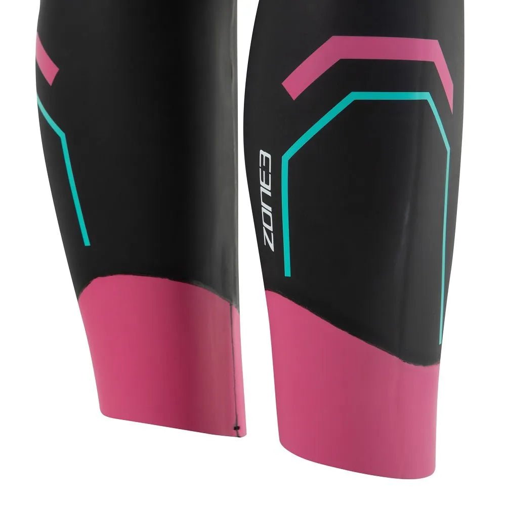 Zone 3 Agile Women's Wetsuit (Black/Pink/Turquoise) | Cycling Gears Hub - Cycling Gears Hub
