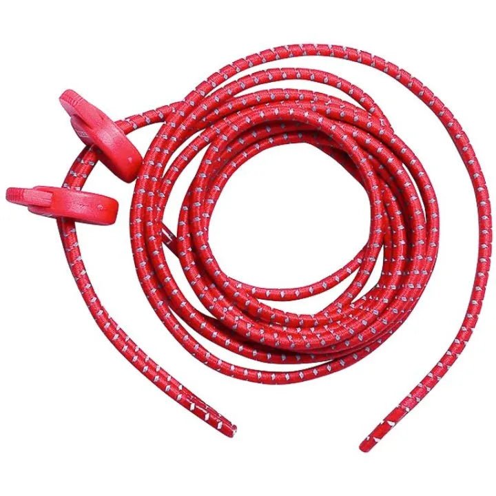 Zone 3 Elastic Laces (Red) | Cycling Gears Hub - Cycling Gears Hub