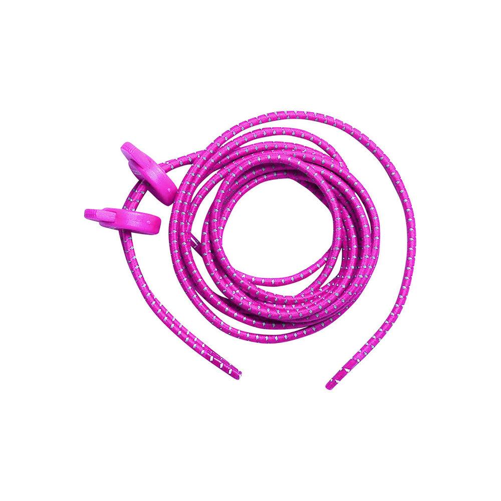 Zone 3 Elastic Shoe Laces (Neon Pink) | Cycling Gears Hub - Cycling Gears Hub